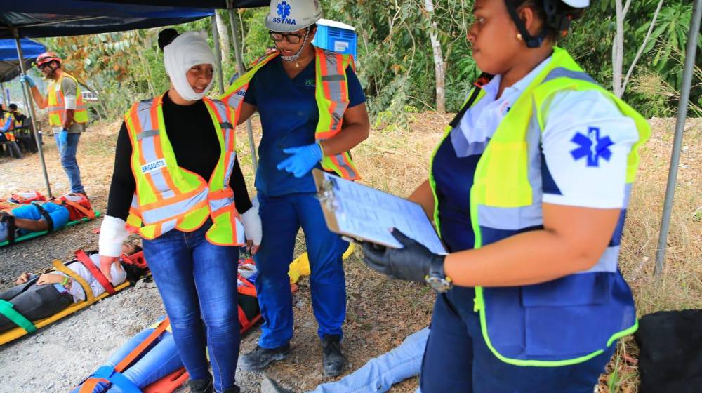 El simulacro fue realizado como fase final del Curso de Formación de Brigadas de Emergencias. El simulacro fue realizado como fase final del Curso de Formación de Brigadas de Emergencias.