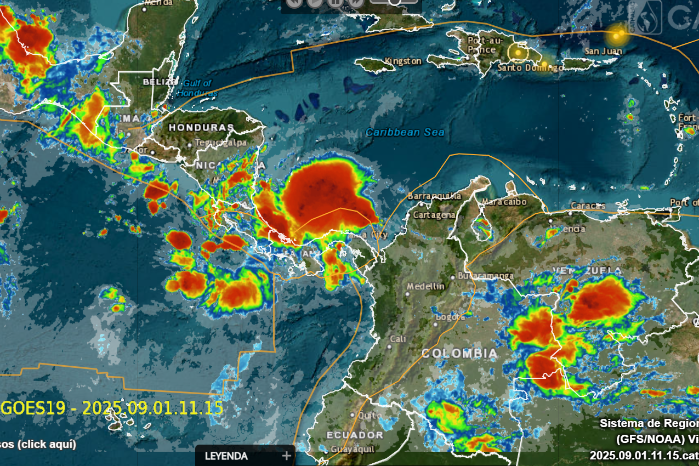 Muestra del Sistema de Regional de Monitoreo de Cathalac. Muestra del Sistema de Regional de Monitoreo de Cathalac.