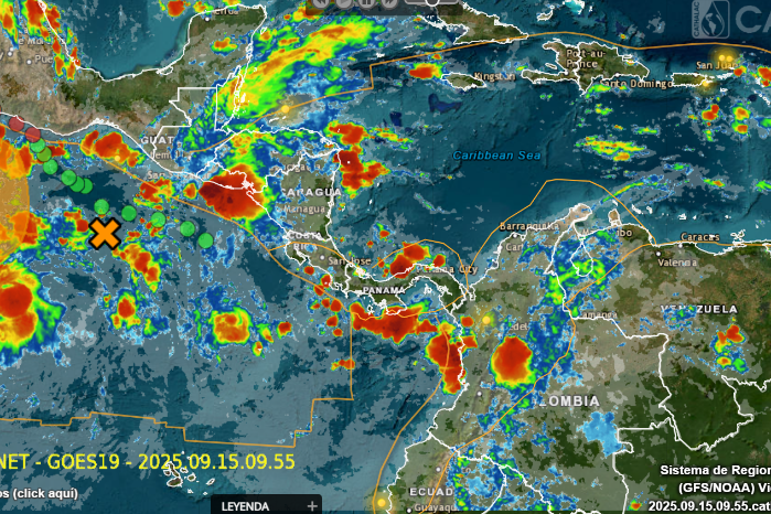 Muestra del Sistema de Regional de Monitoreo de Cathalac. Muestra del Sistema de Regional de Monitoreo de Cathalac.