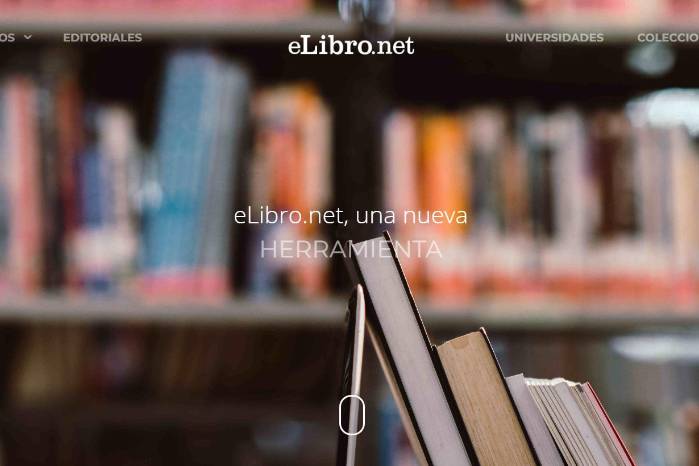 Imagen de la biblioteca digital eLibro Imagen de la biblioteca digital eLibro