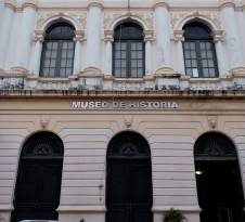 El Museo de Historia abrió sus puertas en la antigua sede del Ministerio de Gobierno en el conocido como Palacio Nacional.