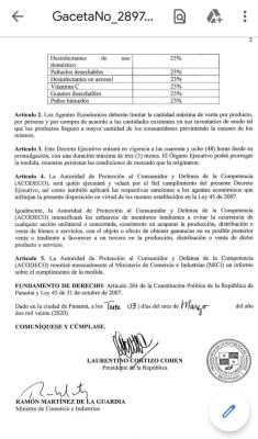 Decreto Ejecutivo 114, página 2 Decreto Ejecutivo 114, página 2