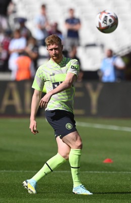 El centrocampista belga Kevin De Bruyne, del Manchester City. El centrocampista belga Kevin De Bruyne, del Manchester City.
