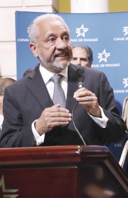 Ricaurte Vásquez, administrador del Canal. Ricaurte Vásquez, administrador del Canal.