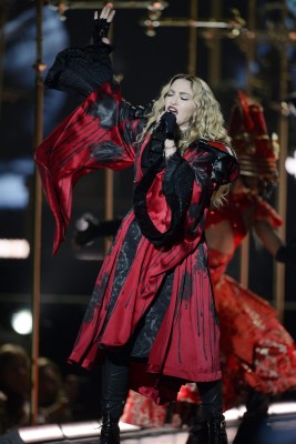 La cantante estadounidense Madonna La cantante estadounidense Madonna
