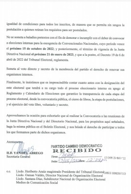 Carta a Rómulo Roux Carta a Rómulo Roux