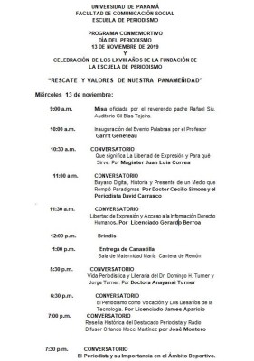 Conferencias Día del periodista Conferencias Día del periodista