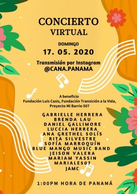 Afiche de la presentación de artistas este domingo. Afiche de la presentación de artistas este domingo.