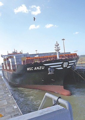 Los portacontenedores se mantuvieron como el segmento con mayor impacto en el Canal.| Los portacontenedores se mantuvieron como el segmento con mayor impacto en el Canal.|