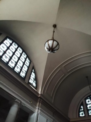Con los trabajos de restauración se busca recuperar la edificación original. Con los trabajos de restauración se busca recuperar la edificación original.