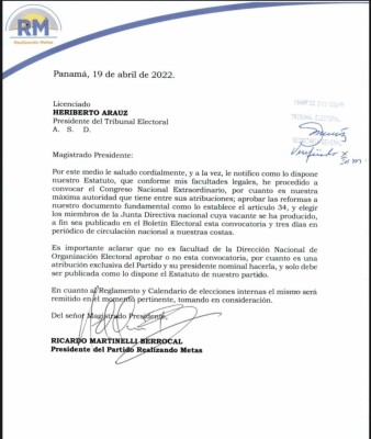 Carta al Magistrado Araúz Carta al Magistrado Araúz