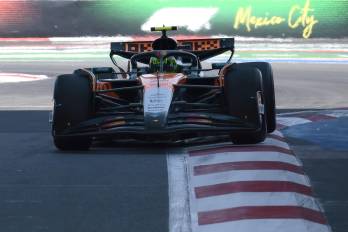 El británico Lando Norris de McLaren. El británico Lando Norris de McLaren.