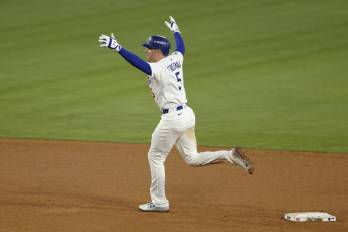 El jugador de Los Ángeles Dodgers, Freddie Freeman. El jugador de Los Ángeles Dodgers, Freddie Freeman.