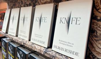 ‘Cuchillo’ es el segundo libro que publica Rushdie después de su atentado hace dos años.