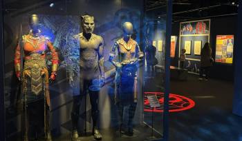 Una exposición en Basilea muestra la historia de los superhéroes de Marvel.