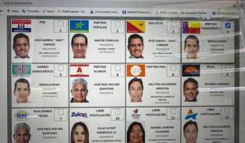 El inicio del proceso electoral en Panamá se ha visto afectado por irregularidades relacionadas con la boleta electrónica.