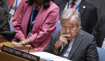 El secretario general de la ONU, António Guterres, en una fotografía de archivo.