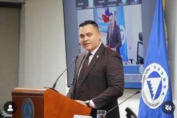 El diputado del Parlamento Centroamericano (Parlacen) por el partido Realizando Metas (RM), Rubén Darío Campos. El diputado del Parlamento Centroamericano (Parlacen) por el partido Realizando Metas (RM), Rubén Darío Campos.