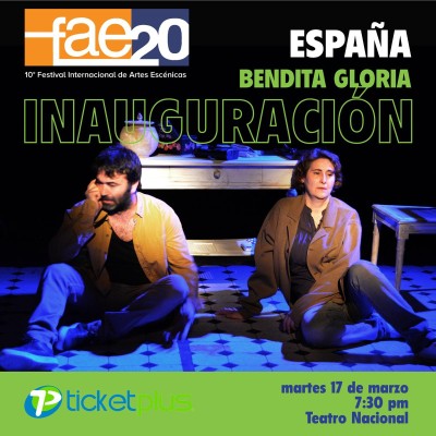 La obra 'Bendita Gloria' proveniente de España inaugurará el festival. La obra 'Bendita Gloria' proveniente de España inaugurará el festival.
