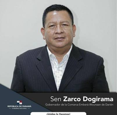 Zarco Dogirama fue escogido de una terna remitida al Ejecutivo por el Congreso General de la Comarca. Zarco Dogirama fue escogido de una terna remitida al Ejecutivo por el Congreso General de la Comarca.