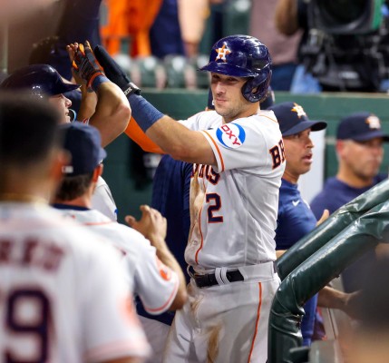 El tercera base de los Houston Astros Alex Bregman. El tercera base de los Houston Astros Alex Bregman.