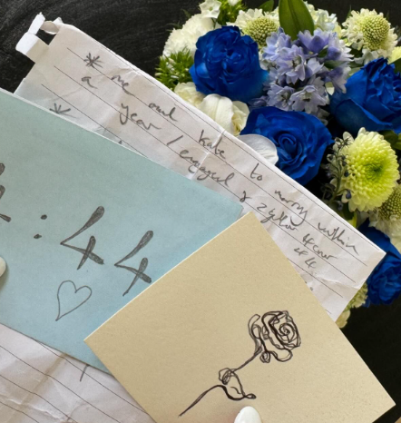 La modelo compartió en sus redes sociales un aimagen de la carta escrita por Payne. La modelo compartió en sus redes sociales un aimagen de la carta escrita por Payne.