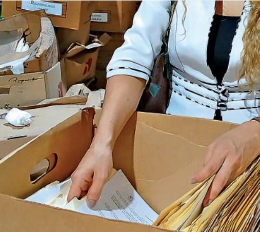 Cuatro cajas sin identificar contenían carpetas de color crema, sin foliarse, algunas con ligas que se rompían, en cuyo interior contenían hojas sueltas de los contratos de la planilla 172. Cuatro cajas sin identificar contenían carpetas de color crema, sin foliarse, algunas con ligas que se rompían, en cuyo interior contenían hojas sueltas de los contratos de la planilla 172.