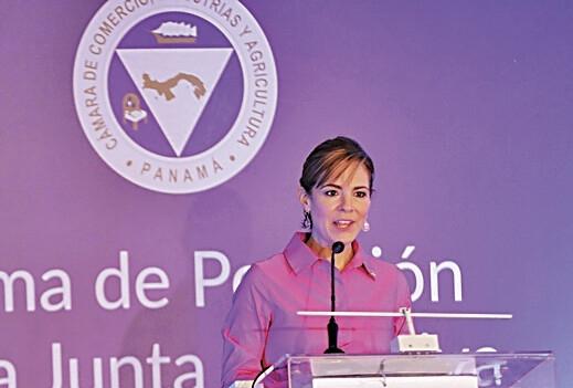 Marcela Galindo de Obarrio, presidenta del Cciap Marcela Galindo de Obarrio, presidenta del Cciap