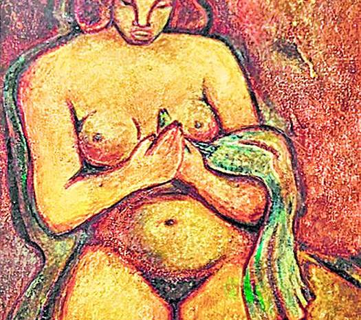 Retrato de Berta (1974). Desiderio Sánchez (Colección privada). Retrato de Berta (1974). Desiderio Sánchez (Colección privada).