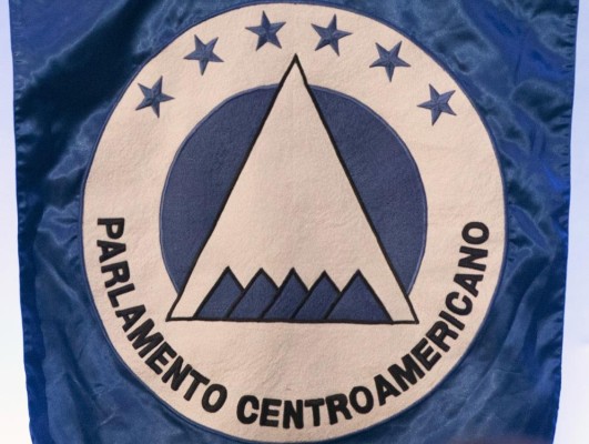 Bandera del Parlamento Centroamericano, Parlacen. Bandera del Parlamento Centroamericano, Parlacen.