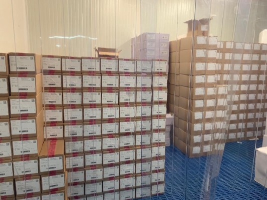 Las dosis de vacunas estarán en el Depósito Nacional de Biológicos del Programa Ampliado de Inmunización, para su posterior distribución en el país. Las dosis de vacunas estarán en el Depósito Nacional de Biológicos del Programa Ampliado de Inmunización, para su posterior distribución en el país.