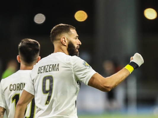El francés Karim Benzema, futbolista del Al Ittihad, en una foto de archivo. El francés Karim Benzema, futbolista del Al Ittihad, en una foto de archivo.