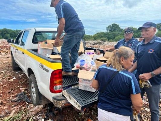 Destrucción de productos vencidos en Herrera. Destrucción de productos vencidos en Herrera.