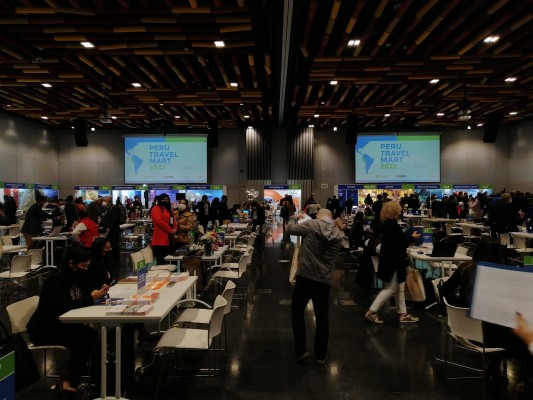 El Perú Travel Mart fue un gran éxito, ya que, a través de las 4,000 citas de negocios logrará generar más 10 millones de dólares según los organizadores. El Perú Travel Mart fue un gran éxito, ya que, a través de las 4,000 citas de negocios logrará generar más 10 millones de dólares según los organizadores.