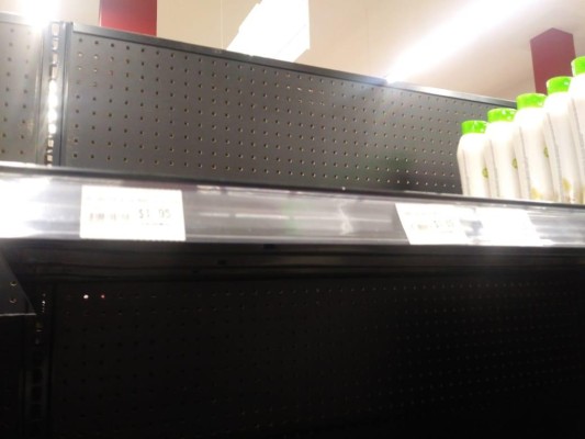 Falta de Alcohol en los supermercados de Panamá Falta de Alcohol en los supermercados de Panamá