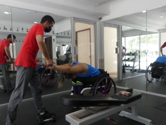 Iveth Valdés, una historia de perseverancia en el deporte paralímpico. Iveth Valdés, una historia de perseverancia en el deporte paralímpico.