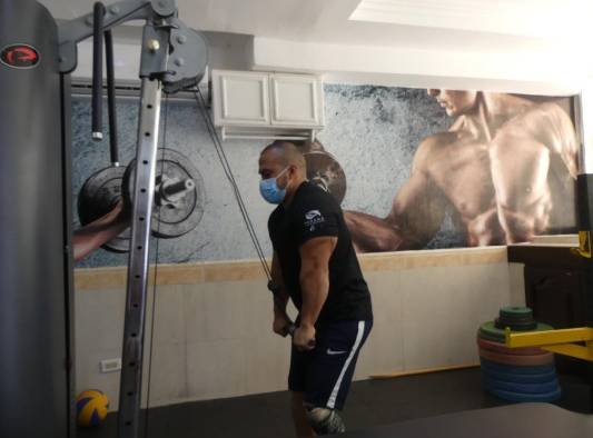 Dimas incursionó en el deporte en 2017. Dimas incursionó en el deporte en 2017.