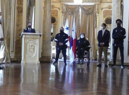 Rey Dimas en la Presidencia de la República de Panamá. Rey Dimas en la Presidencia de la República de Panamá.