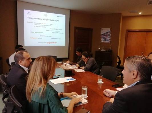 Miembros de Marsh Semusa durante la presentación de los resultados del informe Global de Riesgos 2020 que realizó el Foro Económico Mundial Miembros de Marsh Semusa durante la presentación de los resultados del informe Global de Riesgos 2020 que realizó el Foro Económico Mundial