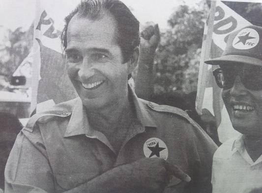 Ricardo Arias Calderón, campaña electoral de 1989 . Ricardo Arias Calderón, campaña electoral de 1989 .