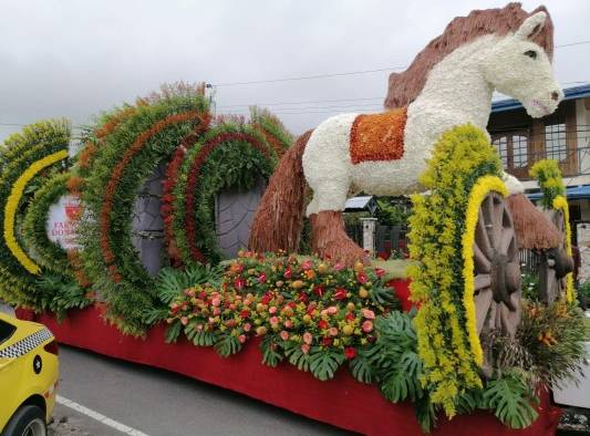 La Parada de las Flores de Tierras Altas de las finaliza por todo lo alto La Parada de las Flores de Tierras Altas de las finaliza por todo lo alto