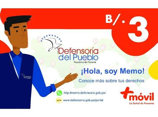 +Móvil y la Defensoría del Pueblo unen esfuerzos para afianzar las garantías de los Derechos Humanos en Panamá +Móvil y la Defensoría del Pueblo unen esfuerzos para afianzar las garantías de los Derechos Humanos en Panamá