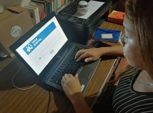 Las capacitaciones le permitirán a los panameños seguir recibiendo el vale digital. Las capacitaciones le permitirán a los panameños seguir recibiendo el vale digital.