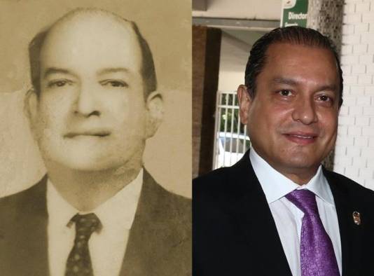 Oscar Grimaldo Valdés (i) y Manuel Grimaldo Cañas. Oscar Grimaldo Valdés (i) y Manuel Grimaldo Cañas.