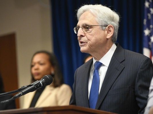 El fiscal general de Estados Unidos, Merrick Garland El fiscal general de Estados Unidos, Merrick Garland
