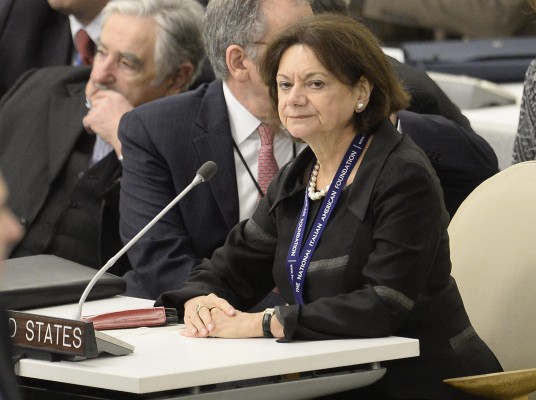 La subsecretaria general de la ONU, Rosemary DiCarlo La subsecretaria general de la ONU, Rosemary DiCarlo