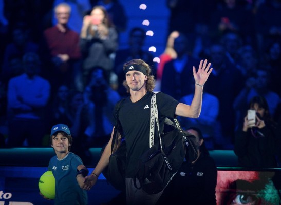 El tenista alemán Alexander Zverev. El tenista alemán Alexander Zverev.