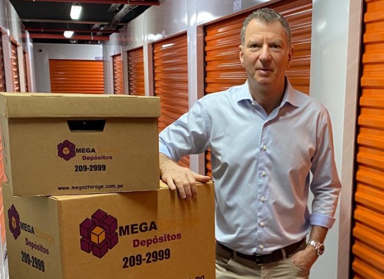 El economista y CEO de Mega Storage David Naimark. El economista y CEO de Mega Storage David Naimark.