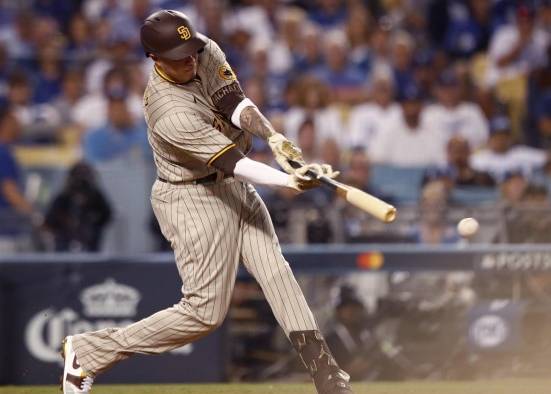 El jugador de los San Diego Padres Manny Machado El jugador de los San Diego Padres Manny Machado