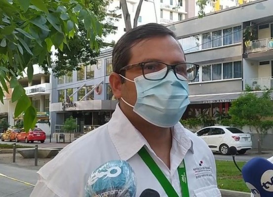 El director de la región metropolitana de Salud, Israel Cedeño. El director de la región metropolitana de Salud, Israel Cedeño.